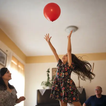 Balão que não pode cair, atividade 28 do guia